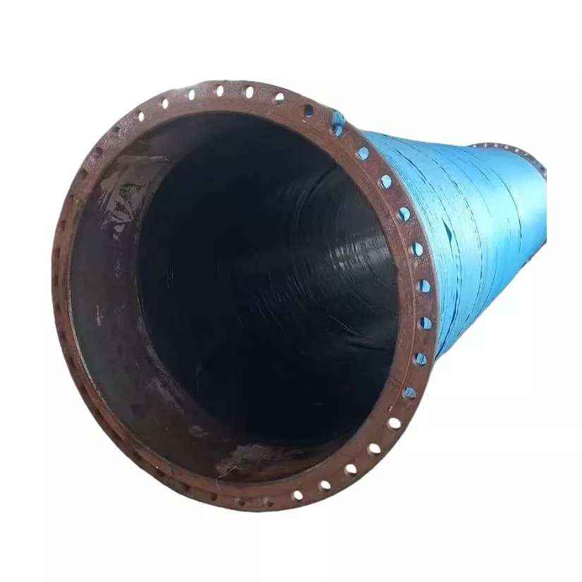 Quomodo potest filum augeri Large Diameter Flanged Purgamentum Hose Amplio Gravis Officium Material Efficens