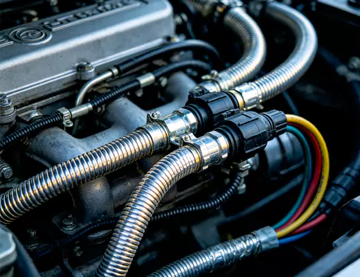 Automobile vestibulum